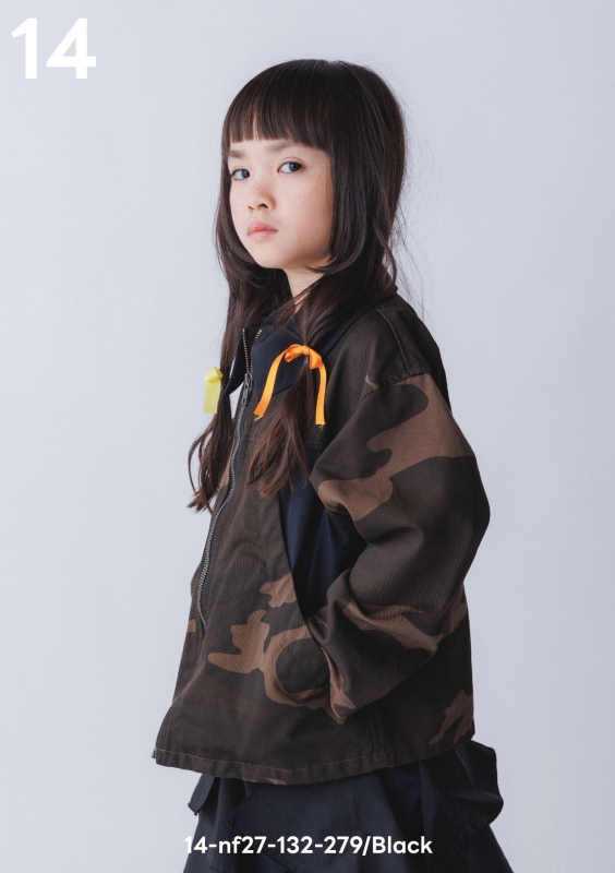 日本伊努伊努 有領迷彩夾克 2色 大人款