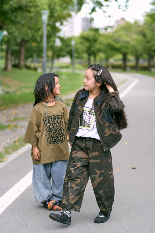 日本伊努伊努 有領迷彩夾克 2色 大人款