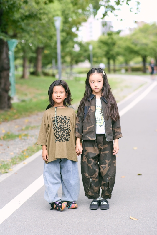 日本伊努伊努 有領迷彩夾克 2色 大人款