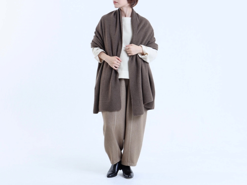 日本奶奶家 蒙古高原氂牛圍巾 4色