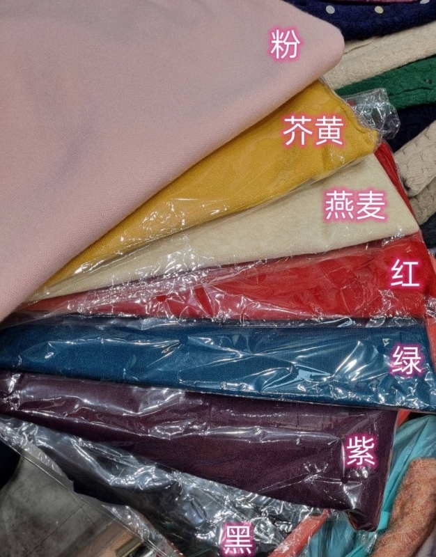 韓 造型袖針織棉上衣 6色 size
