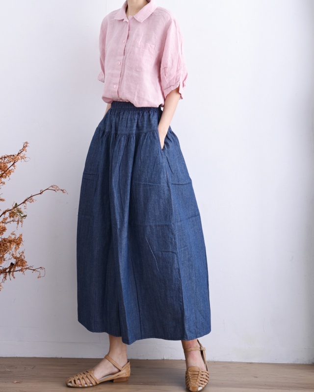 韓 亞麻短袖襯衫 3色 size