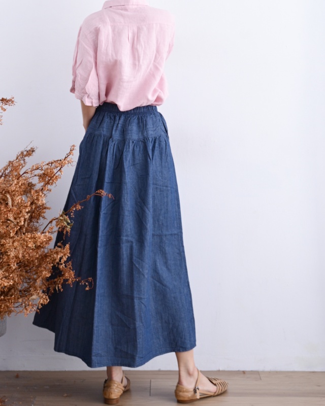 韓 亞麻短袖襯衫 3色 size