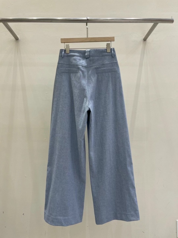 韓 打折素色寬褲 2色 size