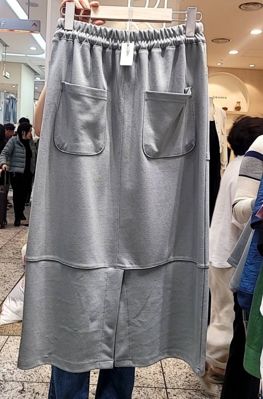 韓 兩口袋長裙 2色 size