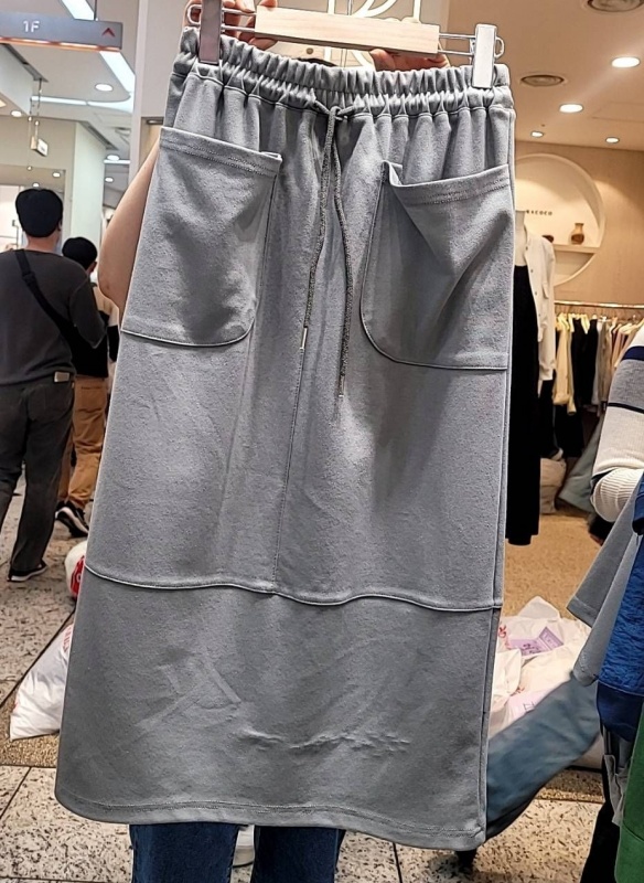 韓 兩口袋長裙 2色 size