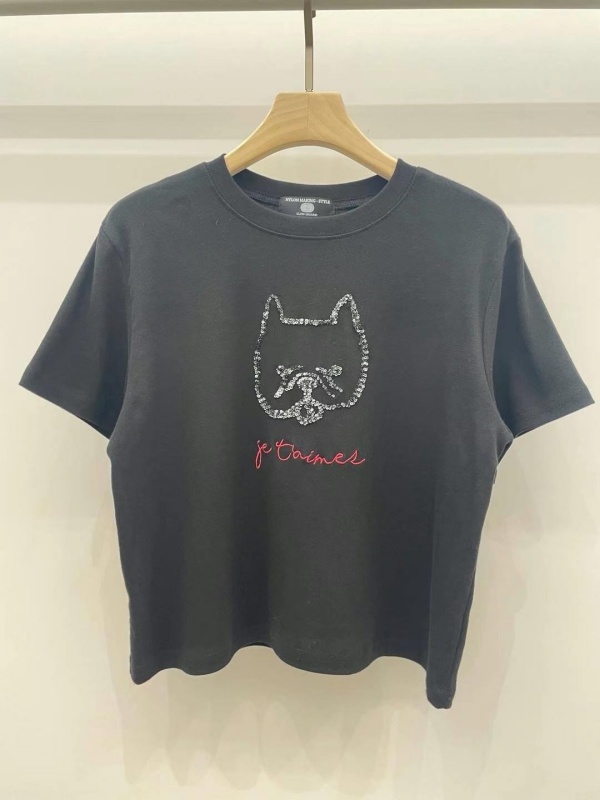 韓 亮片狗狗上衣 3色 size