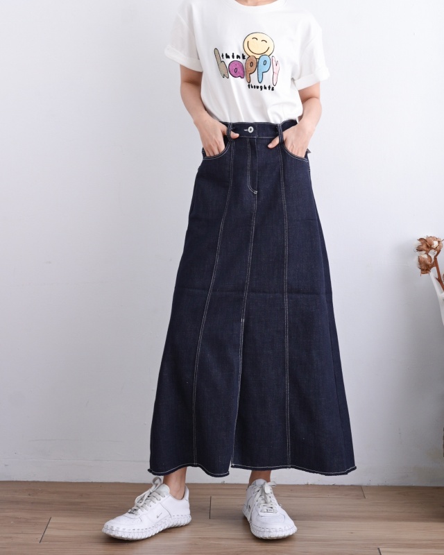 韓 黑皮笑臉上衣 3色 size