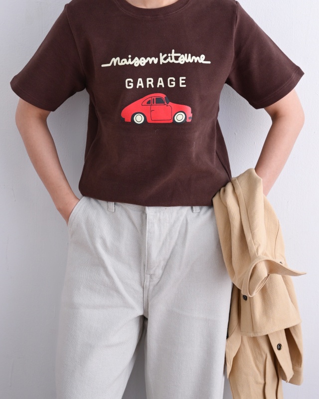韓 厚棉紅車車上衣 2色 size