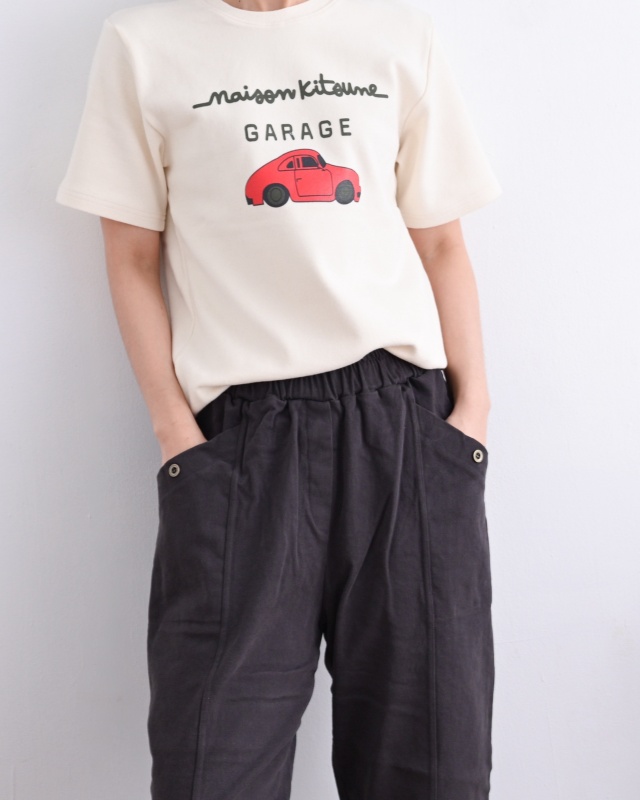 韓 厚棉紅車車上衣 2色 size