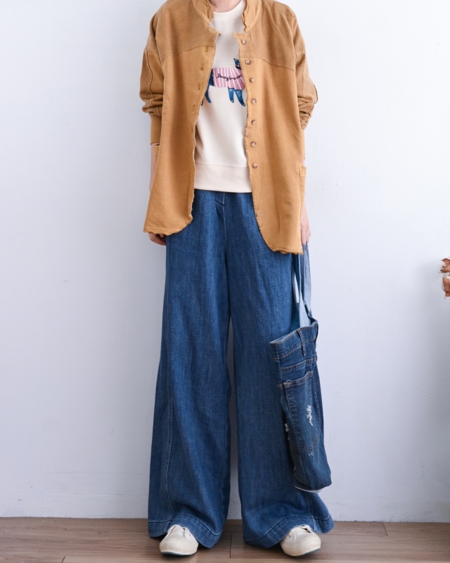 韓 穿條文衣貓咪 3色 size