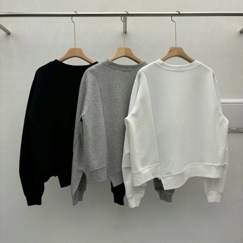 韓 側開岔素色上衣 3色 size