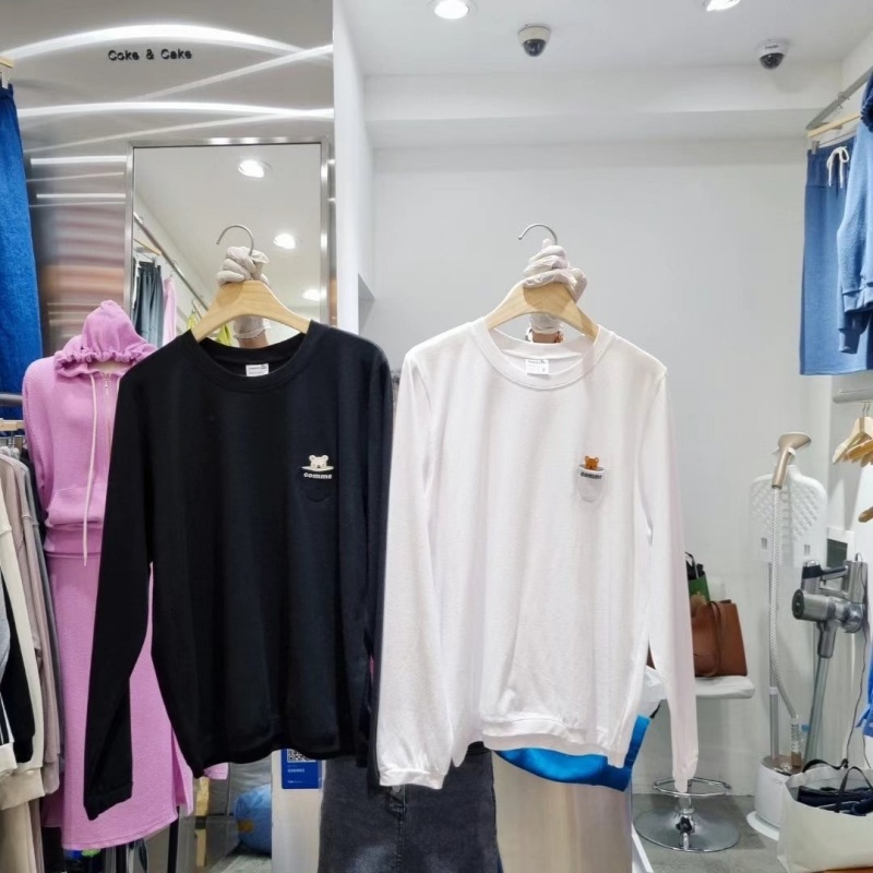 韓  口袋小熊上衣 7色 size