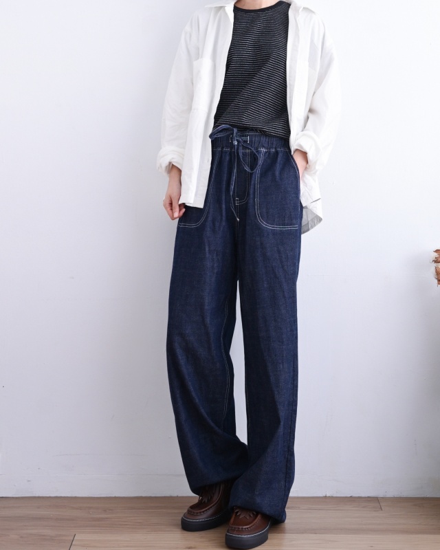 韓 微鋪棉雙口袋襯衫  2色 size