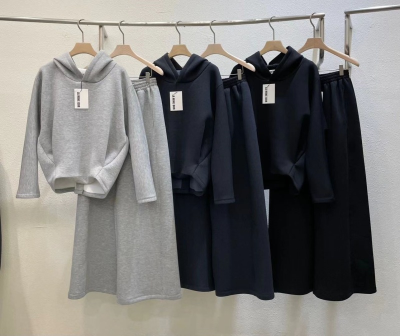 韓 太空棉素色寬褲 3色 size
