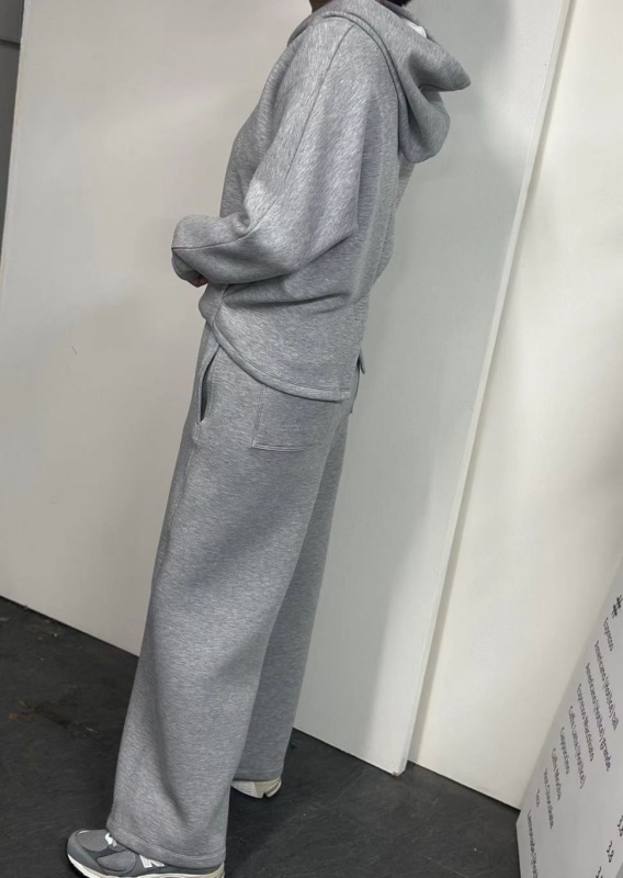 韓 太空棉素色寬褲 3色 size