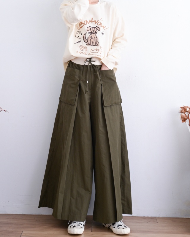 韓 狗狗咬骨頭上衣 2色 size