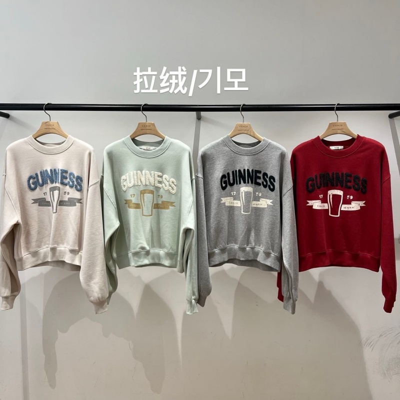 韓 啤酒上衣 4色 size