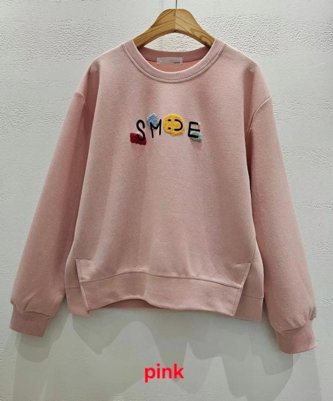 韓 毛毛黃微笑上衣 4色 size
