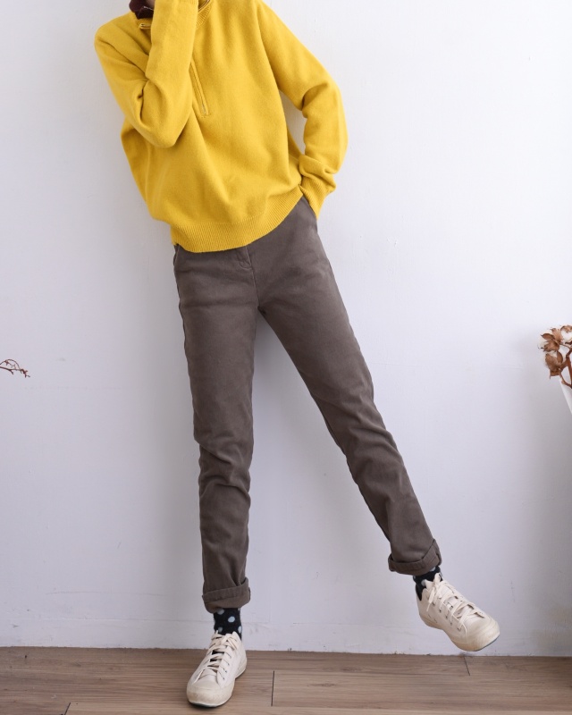 韓 配色拉鍊假兩件式上衣 4色 size