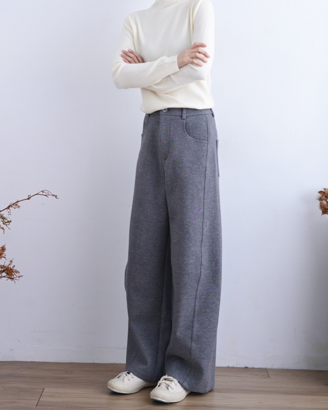 韓 小半領素上衣 4色 size