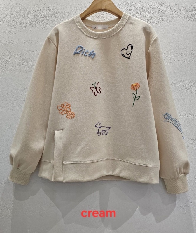 韓 蝴蝶狗狗上衣 3色 size