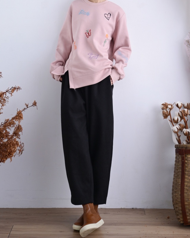 韓 蝴蝶狗狗上衣 3色 size