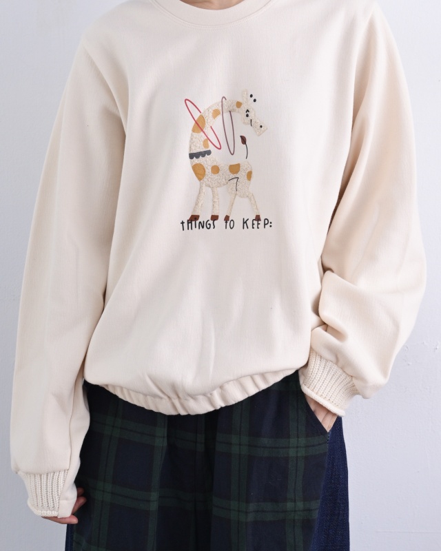 韓 長頸鹿上衣 2色 size