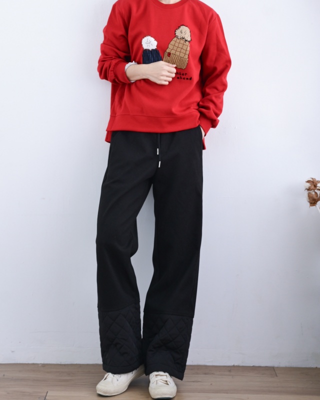 韓 兩頂帽上衣 3色 size