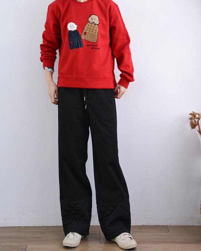 韓 兩頂帽上衣 3色 size