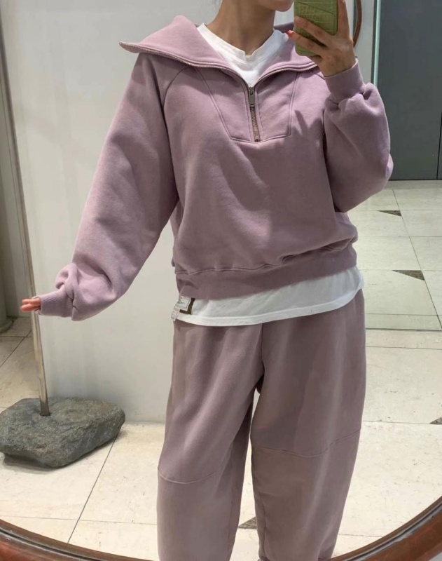 韓 拉鍊小立領上衣 3色 size