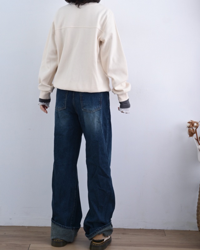 韓 鴨子拉氣球上衣 2色 size