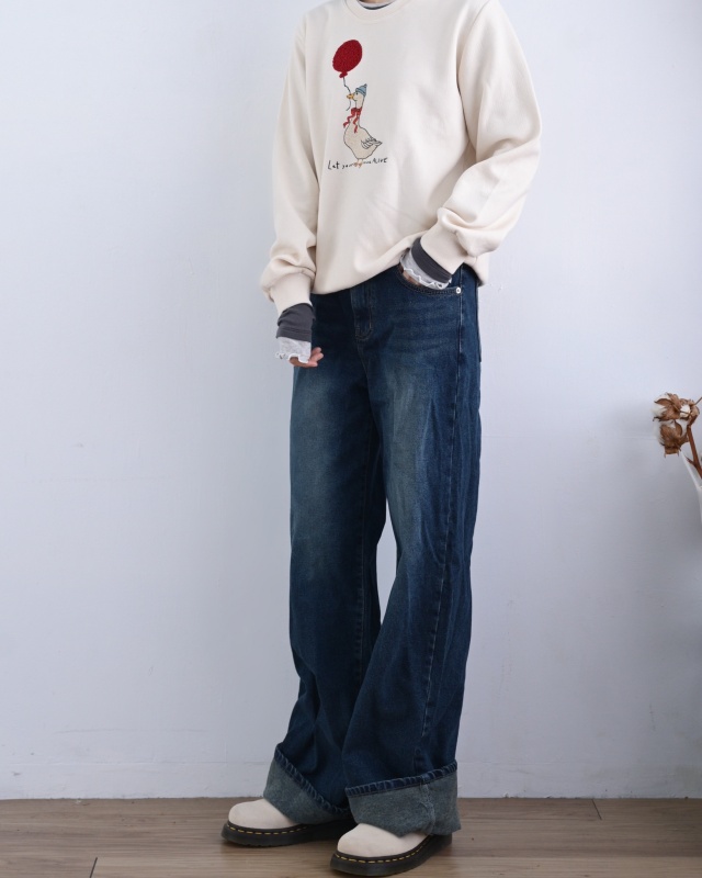 韓 鴨子拉氣球上衣 2色 size