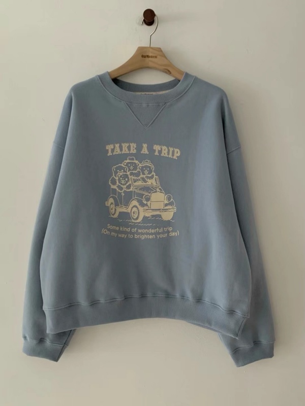 韓 熊熊開車上衣 size