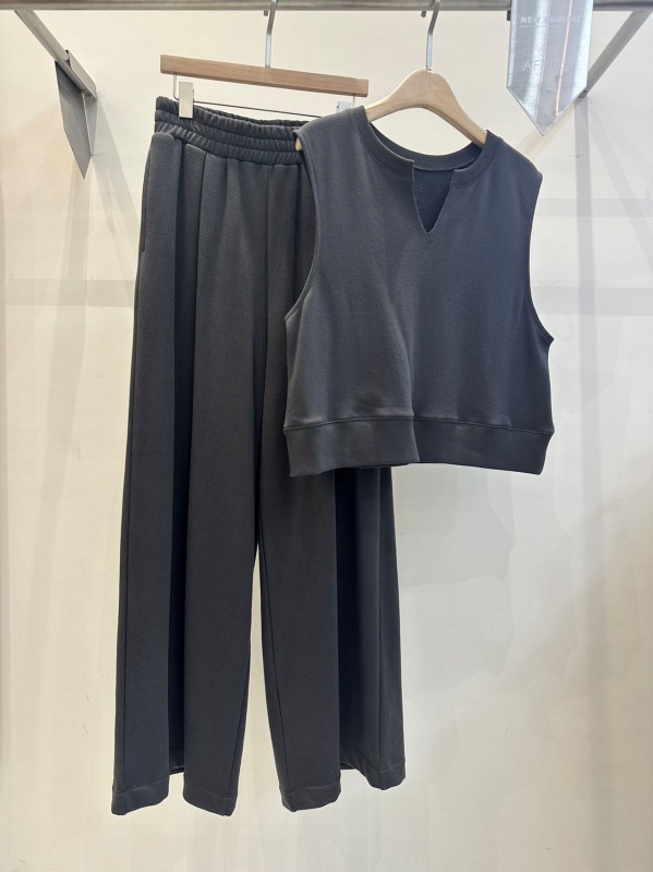 韓 小開領棉質無袖上衣 3色 size
