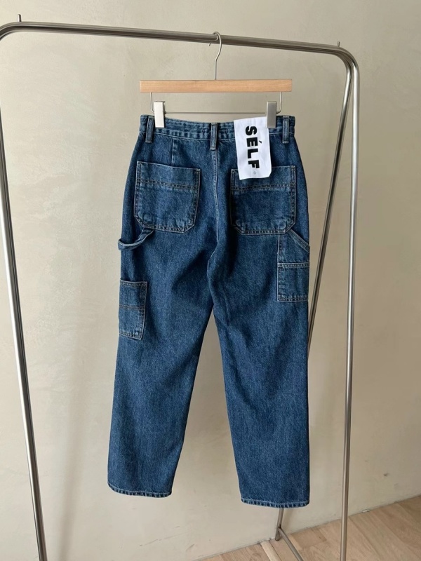 韓 休閒牛仔褲 size