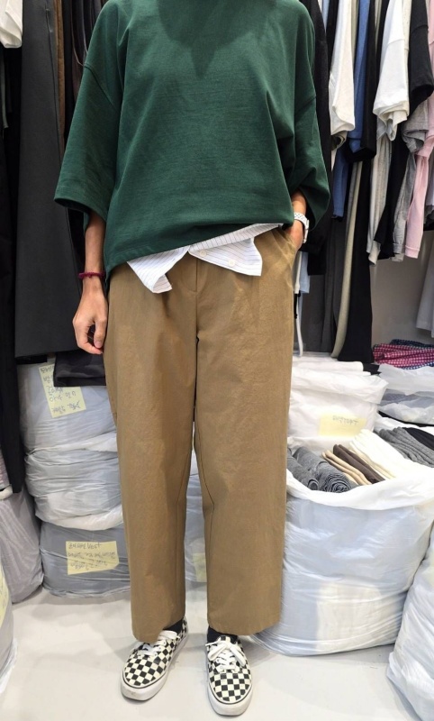 韓 後腰鬆緊休閒褲 3色 size