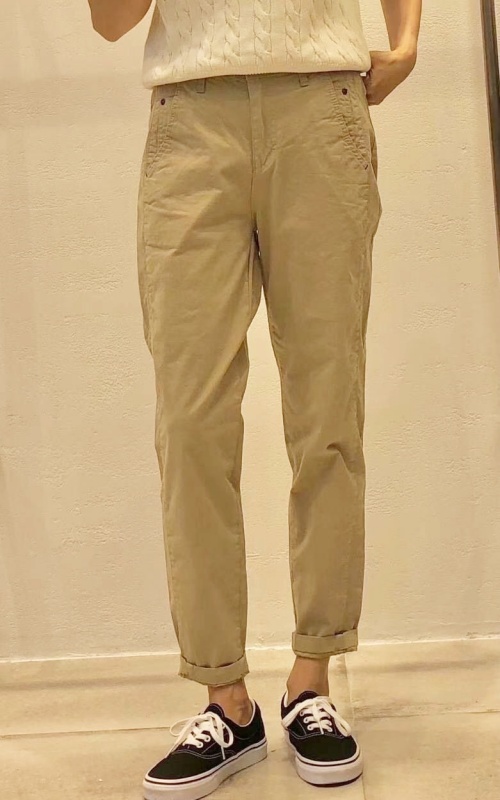 韓 基本款素色休閒褲 3色 size