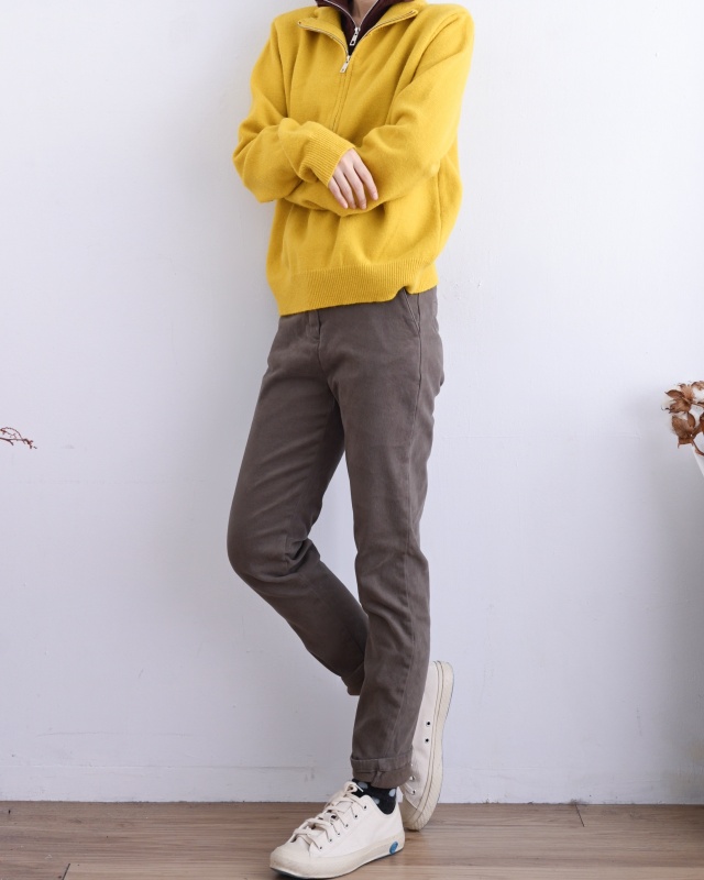 韓 附腰帶合身長褲 3色 size