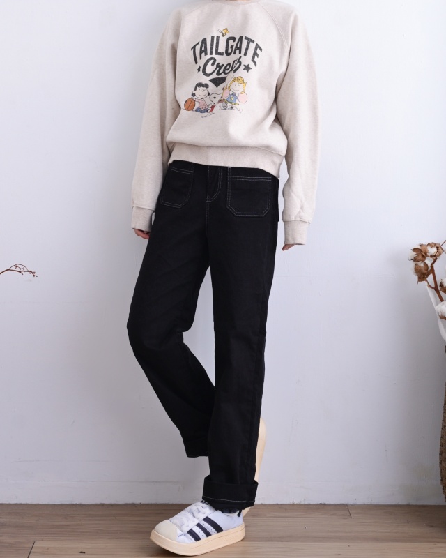 韓 前小口袋休閒褲 3色 size