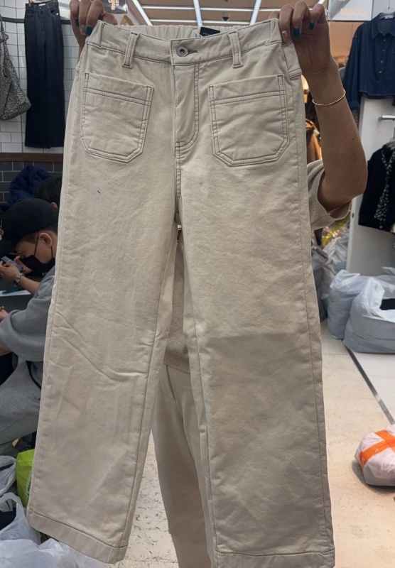 韓 前小口袋休閒褲 3色 size