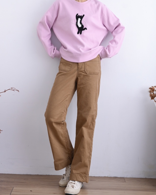 韓 前小口袋休閒褲 3色 size