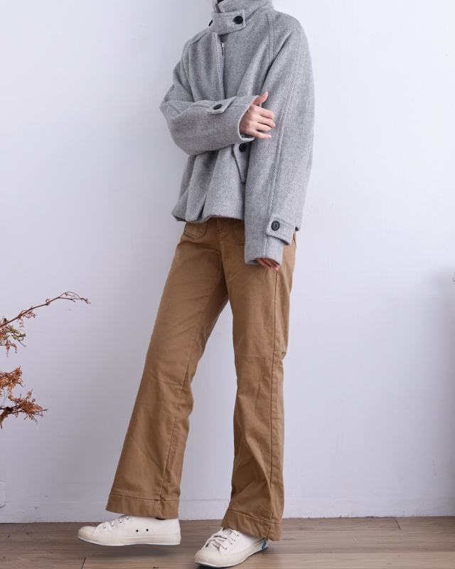 韓 前小口袋休閒褲 3色 size