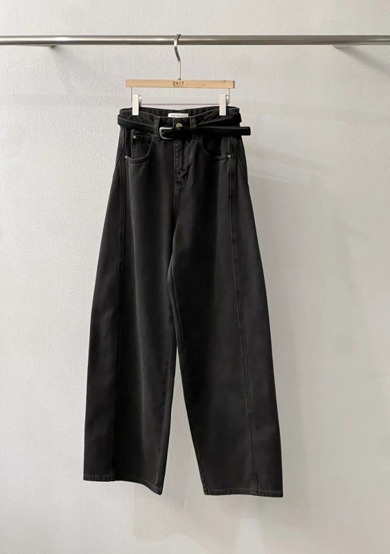 韓 附腰帶牛仔褲 3色 size