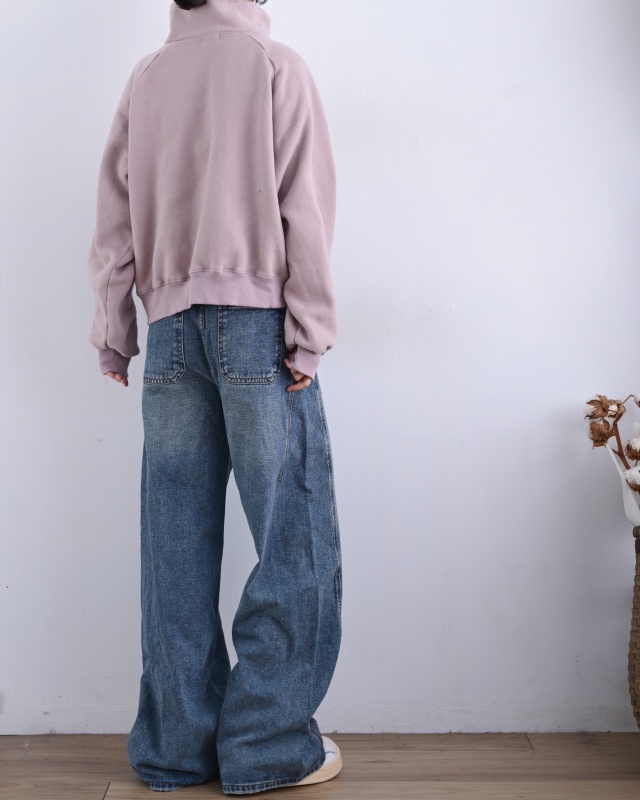 韓 附腰帶牛仔褲 3色 size