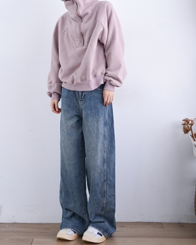 韓 附腰帶牛仔褲 3色 size