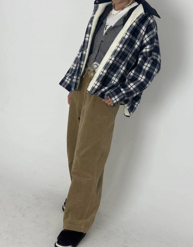 韓 綁帶腰鬆緊寬褲 3色 size