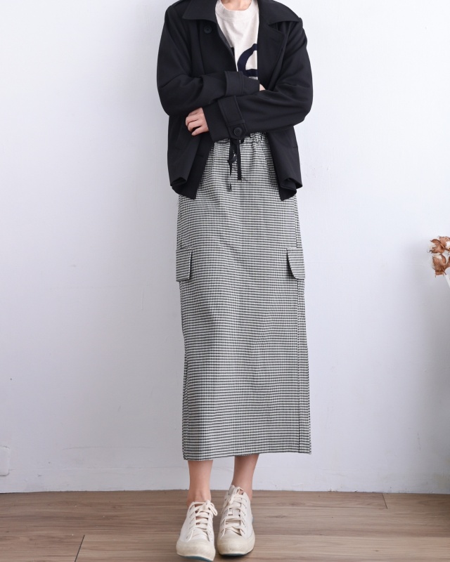 韓 經典短版風衣外套 2色 size
