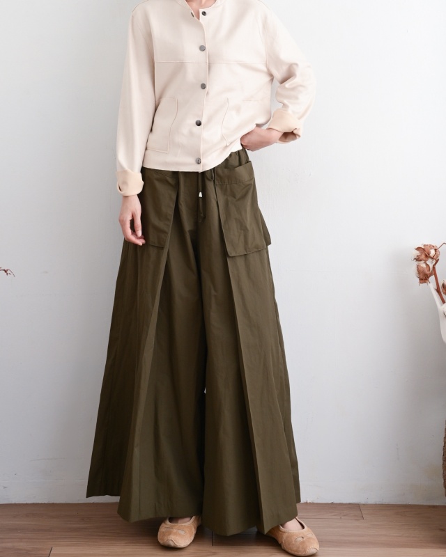 韓 短版麂皮外套 2色 size
