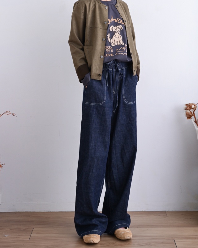 韓 短版麂皮外套 2色 size